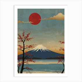 Mt Fuji 17 Art Print