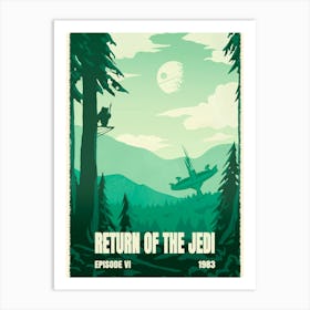 Return Of The Jedi Art Print