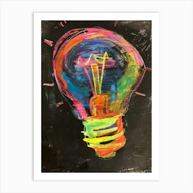 Light Bulb 20 Art Print