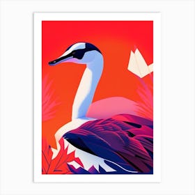 Canada Goose Pop Matisse Bird Art Print