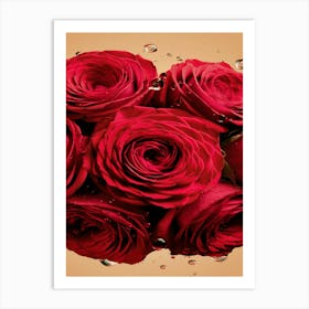 Red Roses Art Print