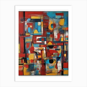 Abstract Painting 808 Art Print