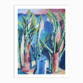 Asparagus 2 Classic vegetable Art Print