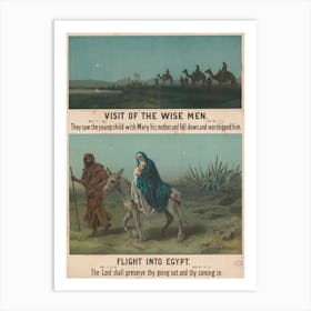 Visit Of The Wise Men Art Print