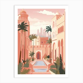 Arabic City 1 Art Print