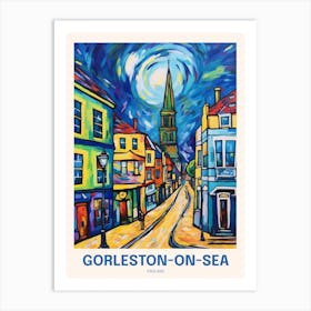 Gorleston On Sea England 2 Uk Travel Poster Art Print