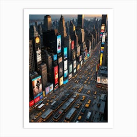 Experience the Thrill of NYC Art Print