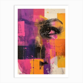 'The Face' 6 Art Print