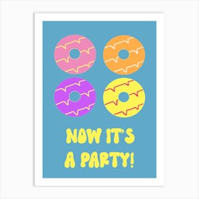 Party Rings Art Print
