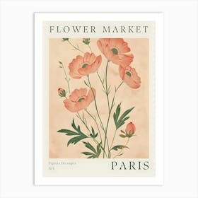 Flower Market Paris 2 Art Print