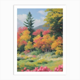 Rhododendron Tree Watercolour Art Print