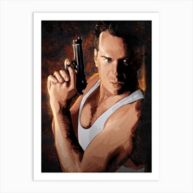 Die Hard II Art Print