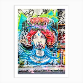 Melbourne Street Art Art Print