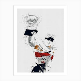 Mick Doohan Art Print