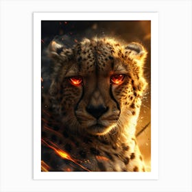 Cheetah 54 Art Print