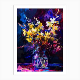 Flowers In A Vase 137 Art Print