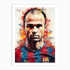 Andres Iniesta (4) Art Print