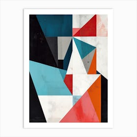 Abstract Geometric Minimalism 34 Art Print