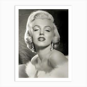 Marilyn Portrait Art Print