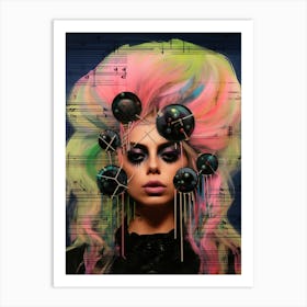 Lady Gaga (2) Art Print