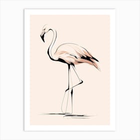 Flamingo 1 Art Print