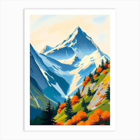 Alpine Illustration No 26 Poster