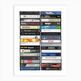 1997 Music - Cassette Print - Born in '97 Art Print