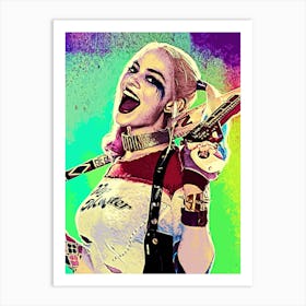 Harley Quinn 4 Art Print