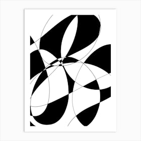 Abstract Circles Art Print