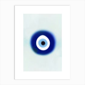 Dopamine Decor 666 Aura Evil Eye Art Print