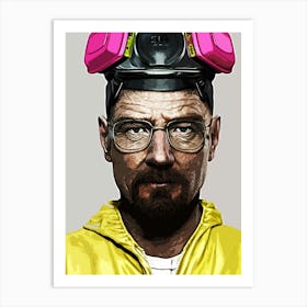 Breaking Bad Poster movie 3 Art Print