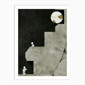 Man And A Woman 3 Art Print