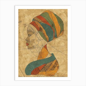 African Woman 175 Art Print