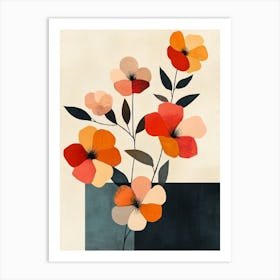 Flowers In A Vase 61 Art Print