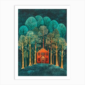 House In The Woods 7 Art Print