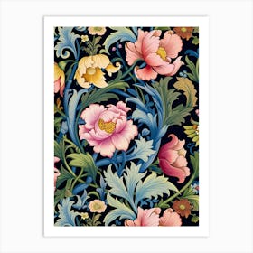 Floral Pattern 31 Art Print