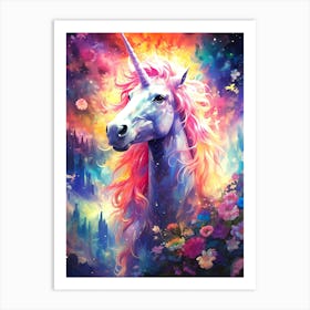 Unicorn Painting Art Print