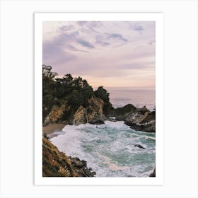 Sunset Over Ocean Art Print