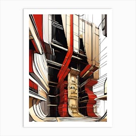 Futuristic City Art Print