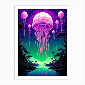 Jellyfish Art Print