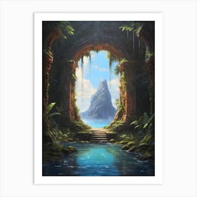 Fantasy Painting Art Print