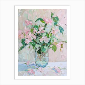 A World Of Flowers Sweet Peas 4 Painting Art Print