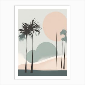 Palm Trees Art Print