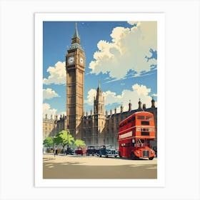 Big Ben In London Art Print