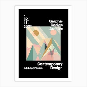 Graphic Design Archive Poster 51 Art Print