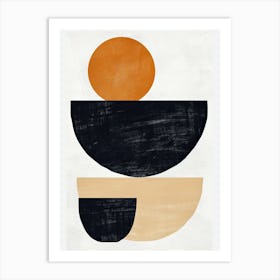 Houston Stone Park Bauhaus Minimalist Art Print