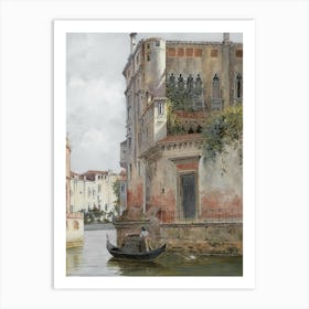 Palazzo, Italy Antonietta Brandeis Art Print