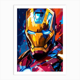 Iron Man Painting 1 Art Print