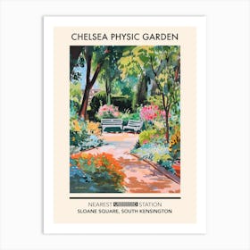 Chelsea Physic Garden London Parks Garden 8 Art Print