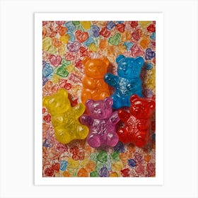 Gummy Bears 1 Art Print